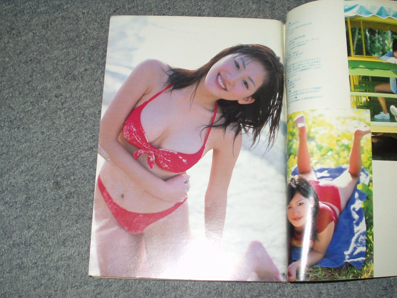 綾瀬はるか「ヤングジャンプ」3号分切り抜き21ページ（美品）